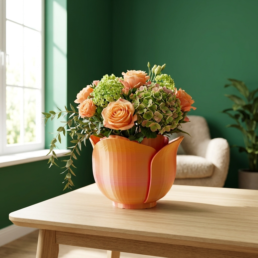 Vază decorativă Sunset Bloom