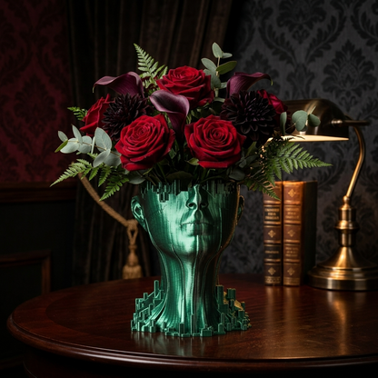Vază Decorativă Urban Muse  Design Sculptural