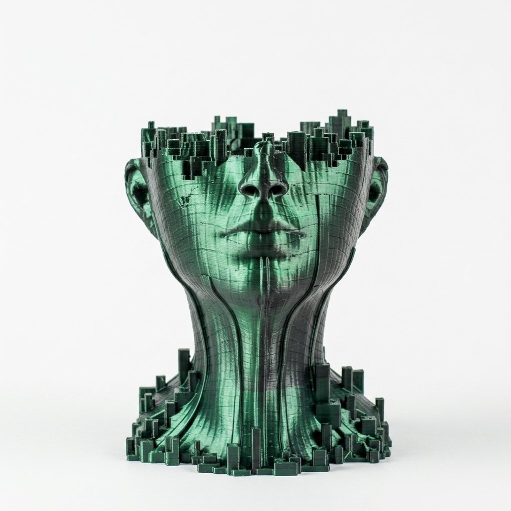 Vază Decorativă Urban Muse  Design Sculptural