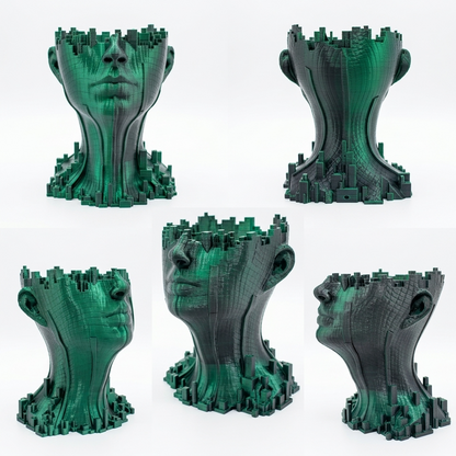 Vază Decorativă Urban Muse  Design Sculptural
